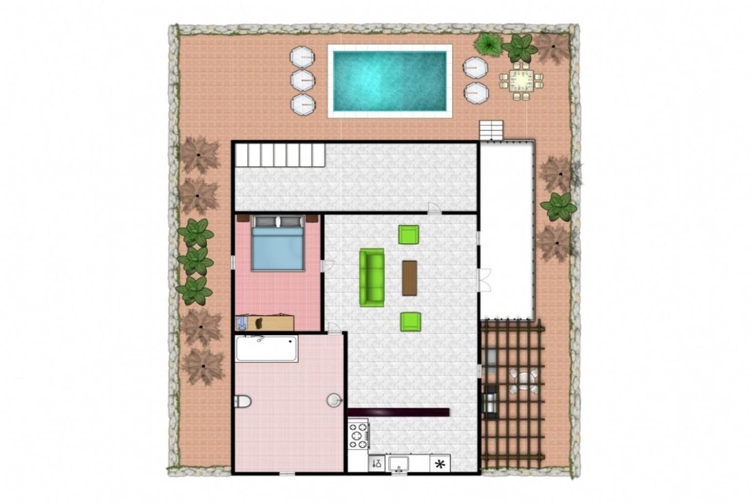 Villa Ramos Dos Puerto Calero Bagian luar foto