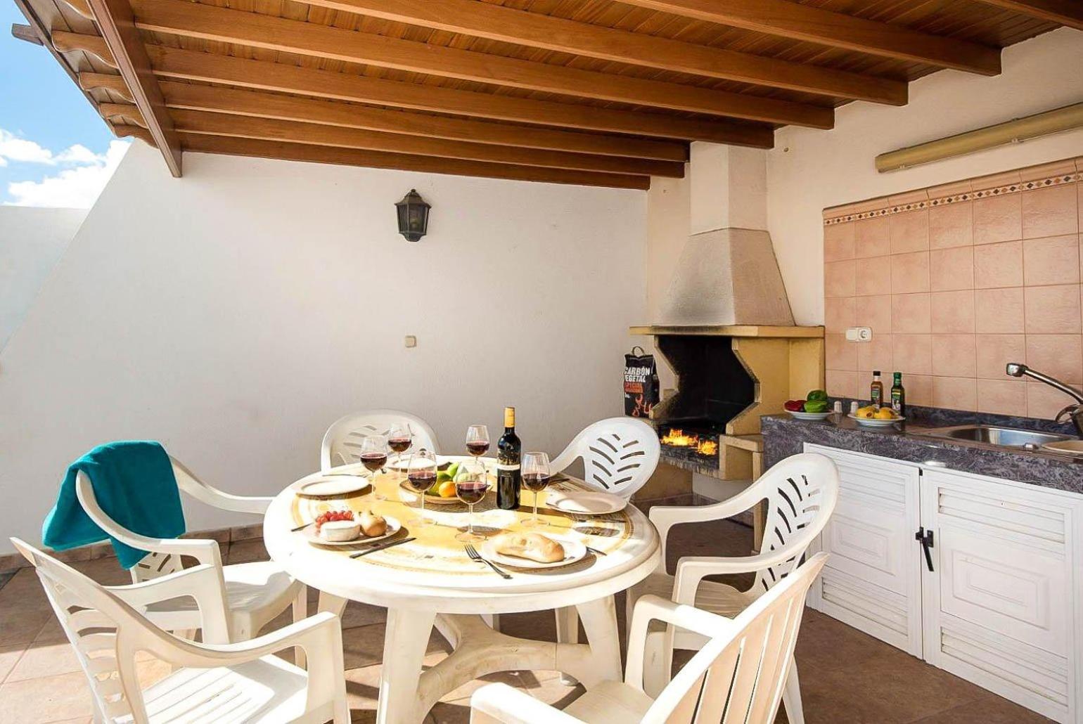 Villa Ramos Dos Puerto Calero Bagian luar foto